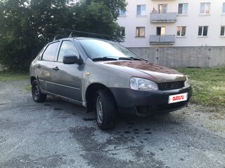 2009 Lada (ВАЗ) Kalina I, серый, 95000 рублей, вид 2