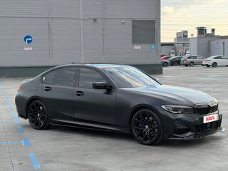 2019 BMW 3 серии 330d xDrive VII (G2x), чёрный, 5390000 рублей, вид 3