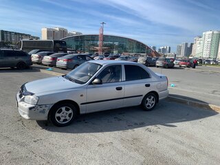 2011 Hyundai Accent ТагАЗ II, серебристый, 390000 рублей, вид 3