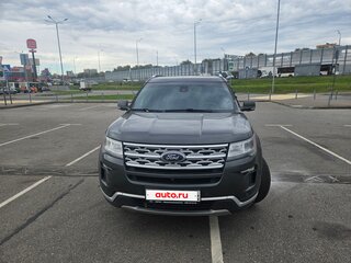 2019 Ford Explorer V Рестайлинг 2, серый, 2900000 рублей, вид 1
