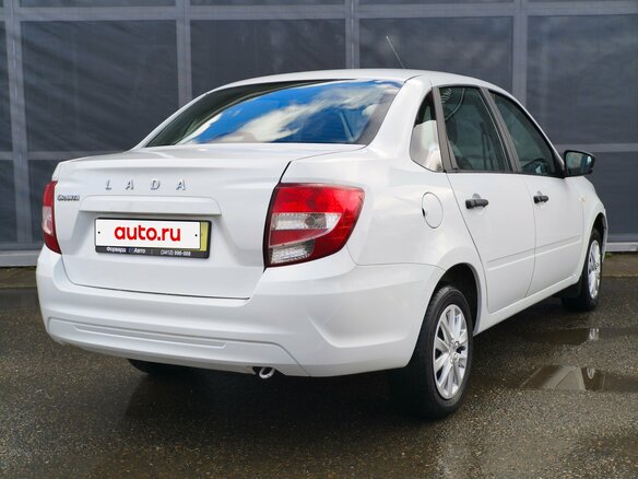 2025 Lada (ВАЗ) Granta I Рестайлинг, белый, 720000 рублей - вид 6