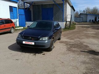 1999 Opel Astra G, синий, 185000 рублей, вид 3