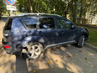 2008 Mitsubishi Outlander II, синий, 895000 рублей, вид 1