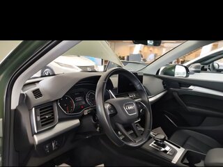 2020 Audi Q5 40 TDI II (FY) Рестайлинг, зелёный, 4600000 рублей, вид 4
