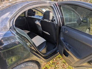 2008 Mitsubishi Lancer X, чёрный, 550000 рублей, вид 4