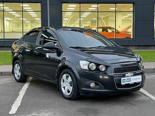 2012 Chevrolet Aveo II, чёрный, 650000 рублей, вид 3