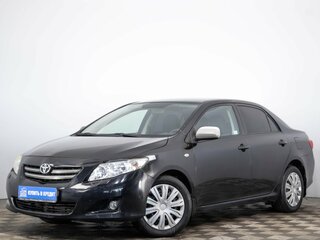 2009 Toyota Corolla X (E140, E150), чёрный, 769000 рублей, вид 3