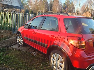 2014 Suzuki SX4 I (Classic) Рестайлинг, красный, 1003000 рублей, вид 2