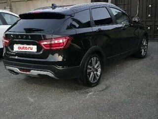2018 Lada (ВАЗ) Vesta SW I, чёрный, 1050000 рублей, вид 2