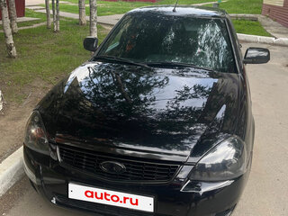 2014 Lada (ВАЗ) Priora I Рестайлинг, синий, 500000 рублей, вид 2