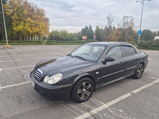 2008 Hyundai Sonata ТагАЗ IV (EF) Рестайлинг, чёрный, 310000 рублей, вид 3