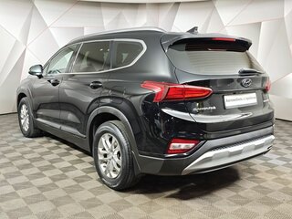 2019 Hyundai Santa Fe IV, чёрный, 3543000 рублей, вид 4