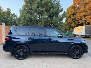 2016 Infiniti QX80 I Рестайлинг, синий, 2750000 рублей, вид 4