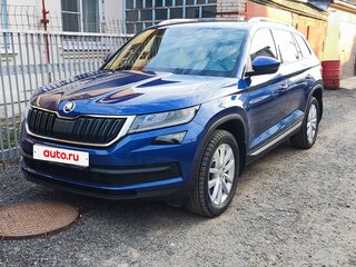 2022 Skoda Kodiaq I, синий, 4100000 рублей, вид 1