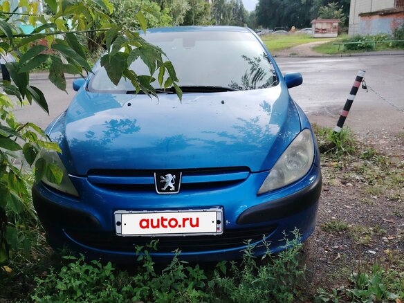 2001 Peugeot 307 I, синий, 200000 рублей
