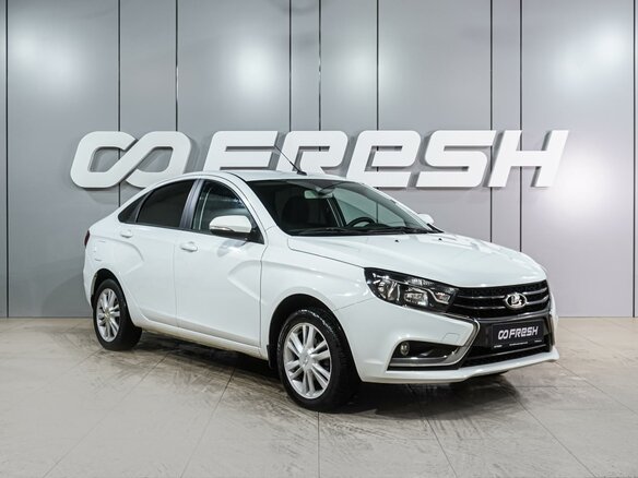 2017 Lada (ВАЗ) Vesta I, белый, 969000 рублей