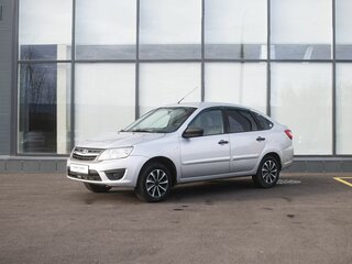 2018 Lada (ВАЗ) Granta I, серебристый, 470000 рублей, вид 1