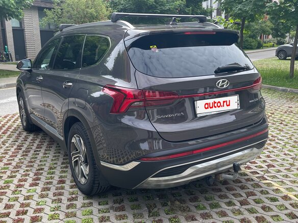 2021 Hyundai Santa Fe IV Рестайлинг, коричневый, 2850000 рублей - вид 7