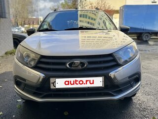 2018 Lada (ВАЗ) Kalina II, серый, 600000 рублей, вид 1