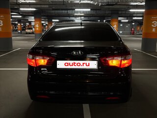 2014 Kia Rio III, чёрный, 940000 рублей, вид 5