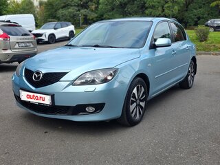 2007 Mazda 3 I (BK) Рестайлинг, серебристый, 510000 рублей, вид 1