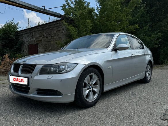 2007 BMW 3 серии 325i V (E90/E91/E92/E93), серебристый - вид 2