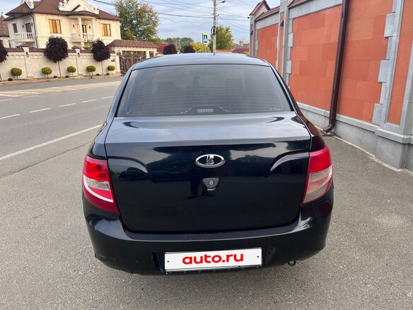 2013 Lada (ВАЗ) Granta I, синий, 289000 рублей - вид 4
