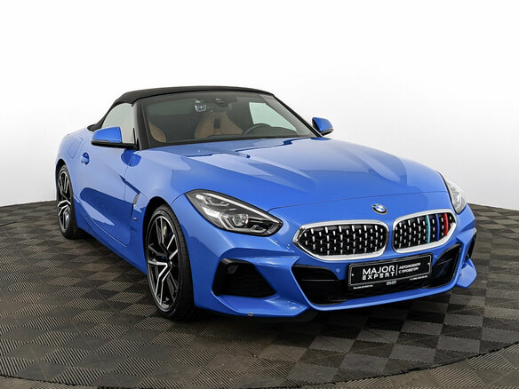 2020 BMW Z4 20i III (G29), синий, 4390000 рублей - вид 2
