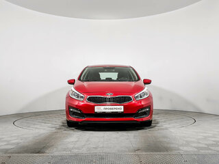 2017 Kia Ceed II Рестайлинг, красный, 1360000 рублей, вид 2
