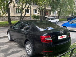 2018 Skoda Octavia III (A7) Рестайлинг, чёрный, 1100000 рублей, вид 4