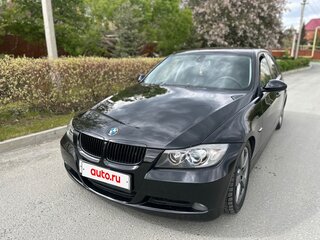 2005 BMW 3 серии 320i V (E90/E91/E92/E93), чёрный, 1350000 рублей, вид 2