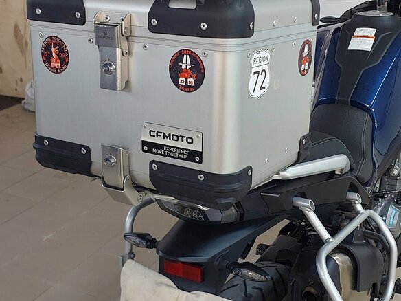 2023 CFMoto 800MT Touring, синий, 780000 рублей - вид 14