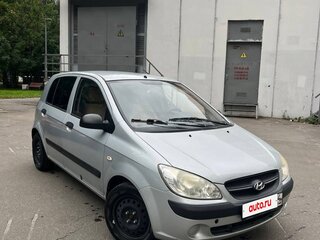 2008 Hyundai Getz I Рестайлинг, серебристый, 410000 рублей, вид 3