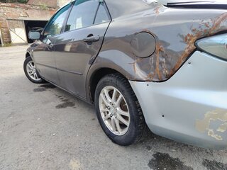 2006 Mazda 6 I (GG) Рестайлинг, серый, 205000 рублей, вид 3