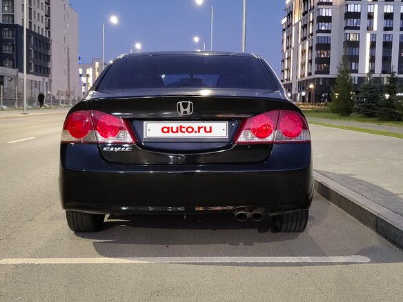 2007 Honda Civic VIII, чёрный, 695000 рублей - вид 5