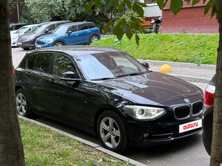 2012 BMW 1 серии 118i II (F20/F21), чёрный, 1285000 рублей, вид 5