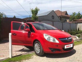 2008 Opel Corsa D, красный, 400000 рублей, вид 3