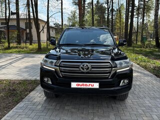 2015 Toyota Land Cruiser 200 Series Рестайлинг 2, чёрный, 6290000 рублей, вид 2