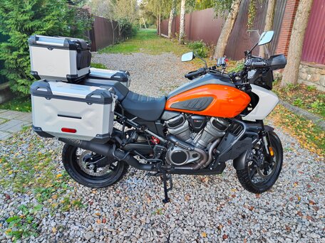 2021 Harley-Davidson Pan America Special, оранжевый, 1550000 рублей, вид 4