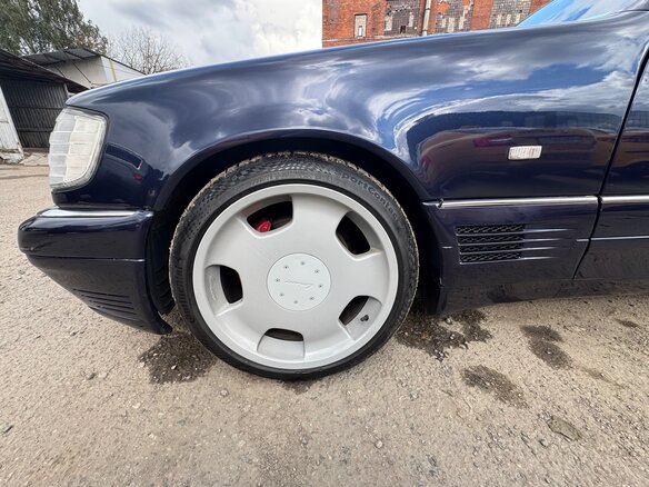 1997 Mercedes-Benz S-Класс 500 Long III (W140) Рестайлинг, синий, 1500000 рублей - вид 10