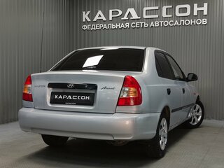 2011 Hyundai Accent ТагАЗ II, серебристый, 350000 рублей, вид 2