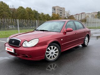 2004 Hyundai Sonata IV (EF) Рестайлинг, красный, 340000 рублей, вид 1