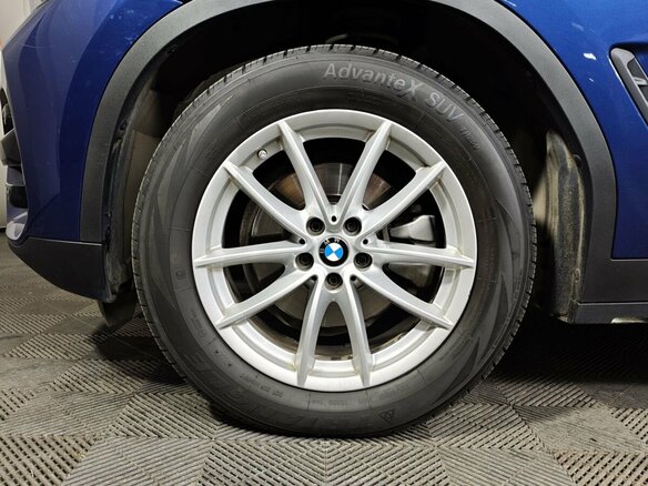 2019 BMW X3 20i xDrive III (G01), синий, 3060000 рублей - вид 6