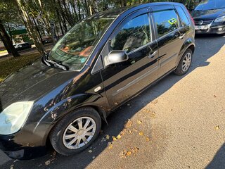 2008 Ford Fiesta Mk5, чёрный, 350000 рублей, вид 4