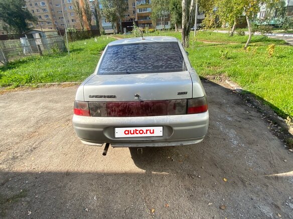 2001 Lada (ВАЗ) 2110, серебристый, 45000 рублей - вид 1