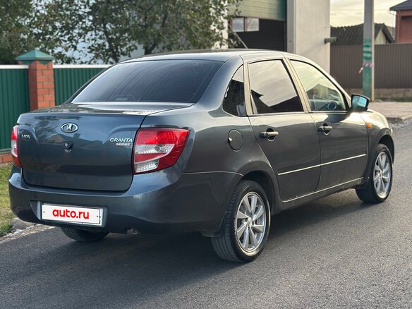 2016 Lada (ВАЗ) Granta I, серебристый, 255500 рублей - вид 7
