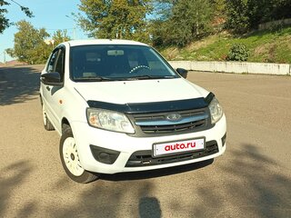 2014 Lada (ВАЗ) Granta I, белый, 475000 рублей, вид 3