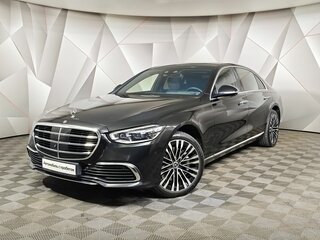 2021 Mercedes-Benz S-Класс 450 Long 4MATIC VII (W223), чёрный, 9500000 рублей, вид 1