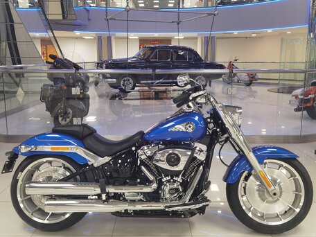 2026 Harley-Davidson Fat Boy, синий, 3300000 рублей, вид 5