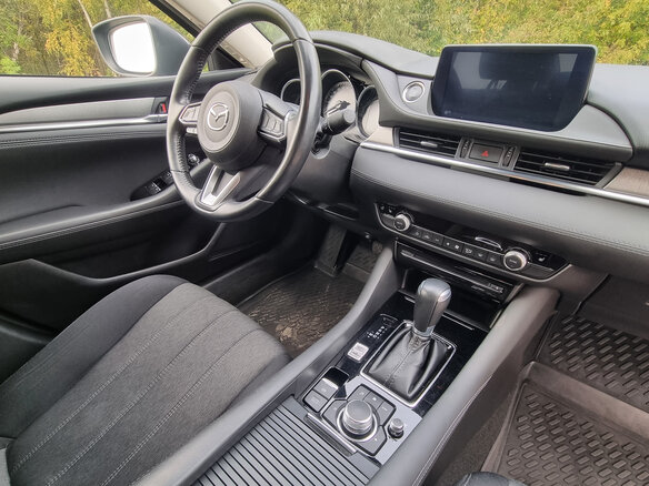 2019 Mazda 6 III (GJ) Рестайлинг 2, синий, 2630000 рублей - вид 6